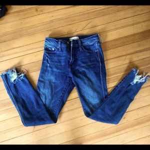 Gap high rise straight Ankle skinny jean